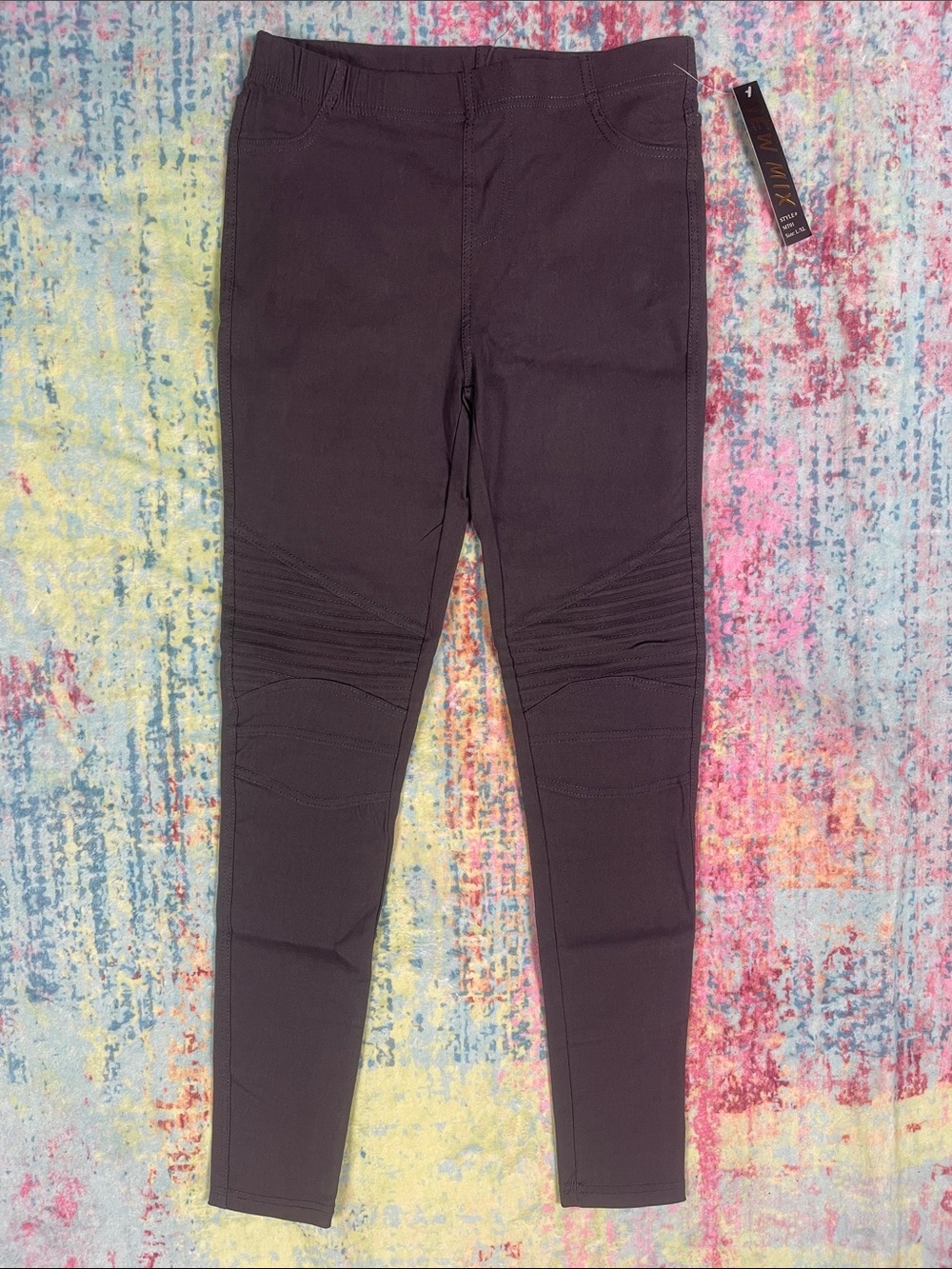 New Mix Dark Grey Ankle Jeggings